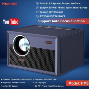 ویدیو پروژکتور اندروید برند Hommtel مدل HM8